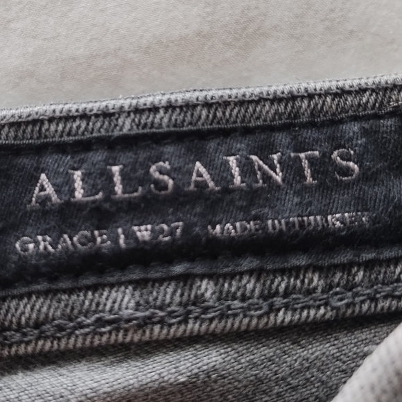 ALLSAINTS "Grace" Distressed Jeans.. - Picture 3 of 14